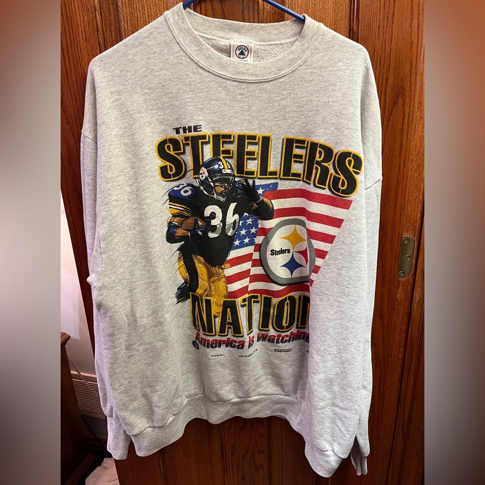 Vintage 1997 Steelers Nation Crewneck XL